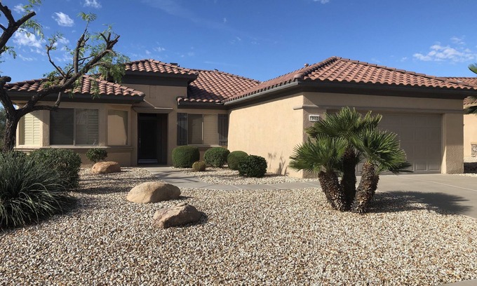 Surprise House | Overlooks 6th Green of Granite Falls North. Booked Dec 2023 thru Apr 2024.
