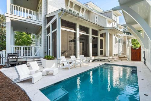 Watercolor House | Oyster's Pearl