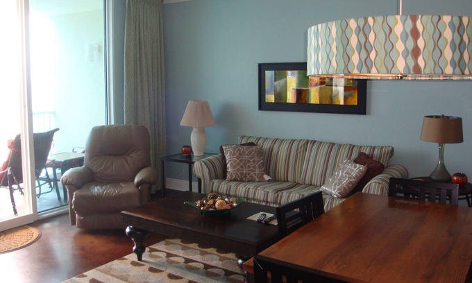 West Panama City Beach Condo | Palazzo Ocean Front, Great Rates , Free Beach Chair Service, Close to Pier Park