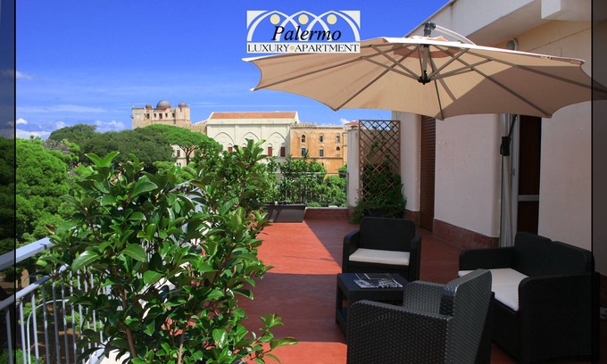 Palermo Apartment | Palermo Luxury Apartment, Charming Penthouse at UNESCO Arab-Norman sites.