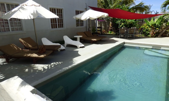 Trou aux Biches Apartment | Palm Villa apartment - pool - Trou aux Biches