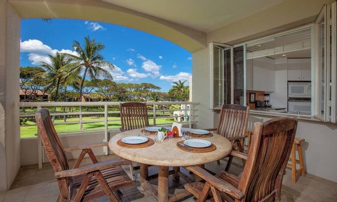Wailea Condo | Palms at Wailea #1902 Garden View, A/C Throughout, Fast Wifi, Shared Hot Tub