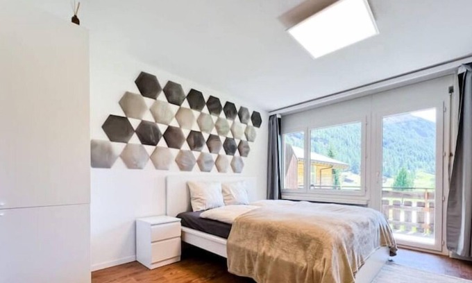Taesch Apartment | Panorama Haven! Appartement For Two near Zermatt