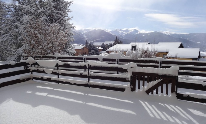 Font-Romeu-Odeillo-Via Apartment | Panoramic and south-facing. 80 m2 terrace.