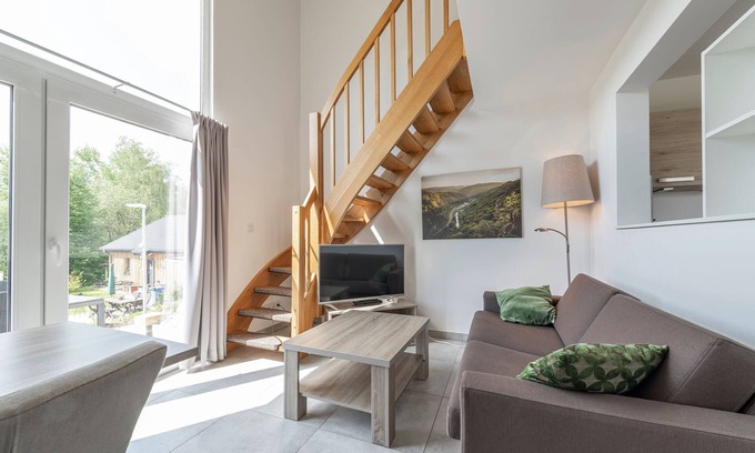 Mistelgau Apartment | Panoramic bungalow with gallery (WD 02A) - Panoramic bungalow - DHH - with gallery