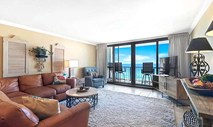 Orange Beach Condo | Panoramic Gulf Front Views - Beautifully Furnished - Best Location on Beach