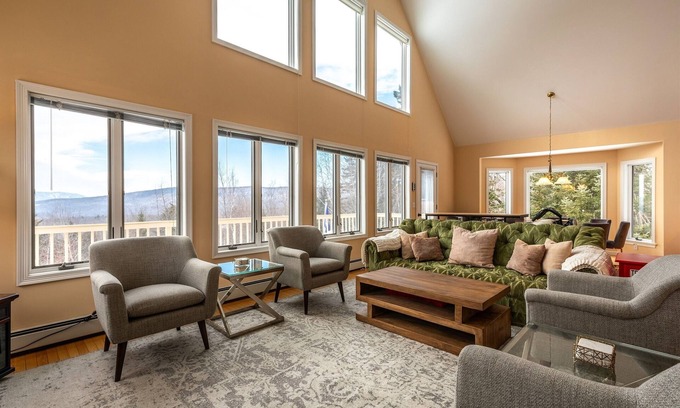 Andover House | Panoramic Mountain Views | 5-Acre Family Retreat Near Top Ski Resorts!
