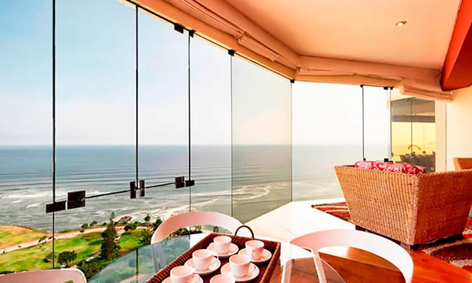 Miraflores Apartment | PANORAMIC OCEAN FRONT VIEW with Pool, MIRAFLORES! Close to Larco Mar i77&i15