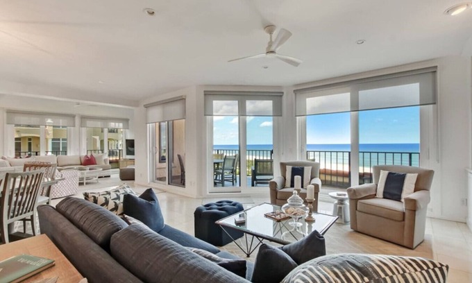 Fernandina Beach Villa | Panoramic Ocean Views from Your Private Penthouse