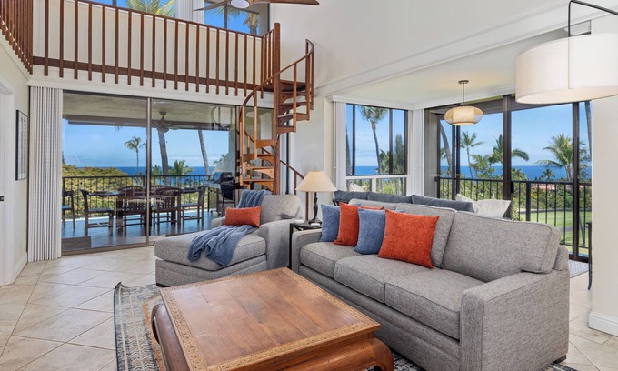 Keauhou Condo | Panoramic Ocean Views, Pools & Hot Tubs