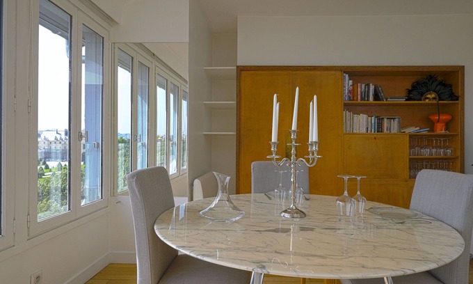 7th Arrondissement Apartment | Panoramic Rooftop Invalides