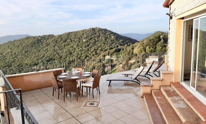 Sollacaro House | Panoramic sea and mountain views, sleeps 2 to 10