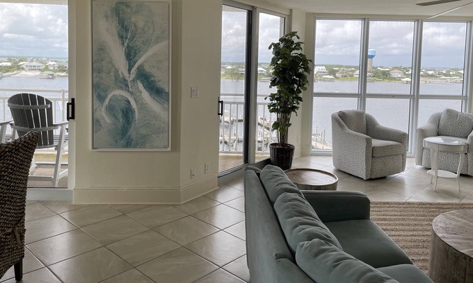 Ono Island Condo | Panoramic Views - Resort pool and hot tub