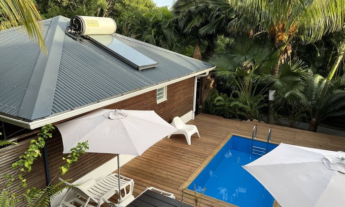 Le Marin House | Papayer Lodge 5 minutes from the beach