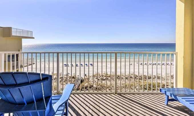 Fort Walton Beach Condo | 'Paradise at Dune Pointe' Condo w/ Beach View