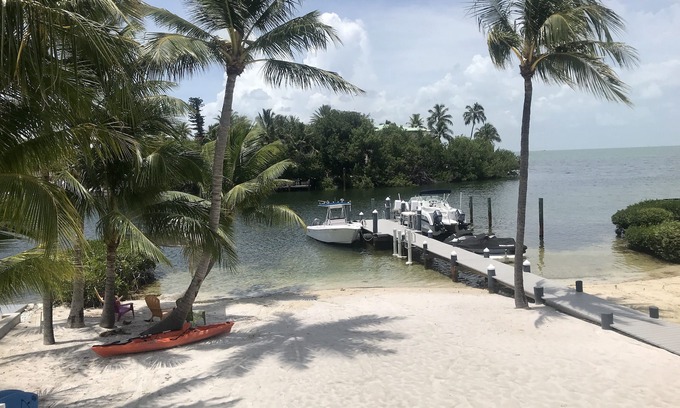 Islamorada House | Paradise Found - Three Story Beach House w/private beach, dock and Ocean Views