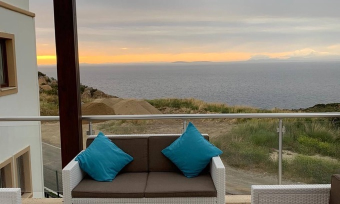 Dagbelen Villa | Paradise Villa in Bodrum with private beach and shared pool, garden