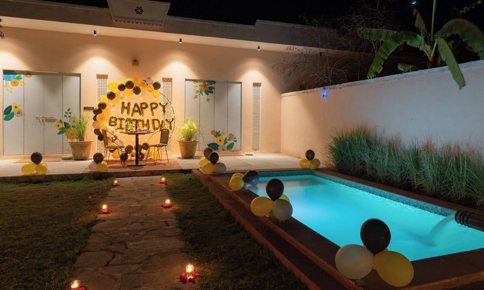 Bedla Resort | Parijat Private Pool Villa 1, 2 and 3 BHK