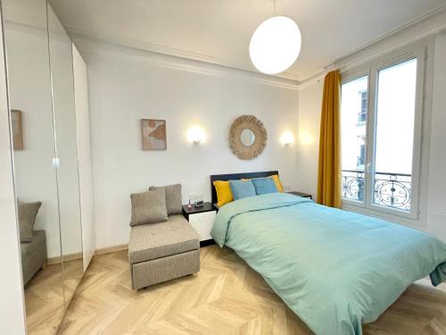 14th Arrondissement Apartment | PARIS-ALESIA Super appartement 2 pièces de 39m2 - très cosy pour 1 - 5 personnes totalement refait à NEUF -ENTIRE APARTMENT LUXURIOUS AND WARM -PARIS ALESIA 14ème - Proche Aéroport Paris-Orly - Parc des Expositions Porte de Versailles FREE WIFI GRATUIT