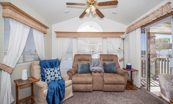Yuma House | Park Model Home with an Arizona Bonus Room, Fully Furnished