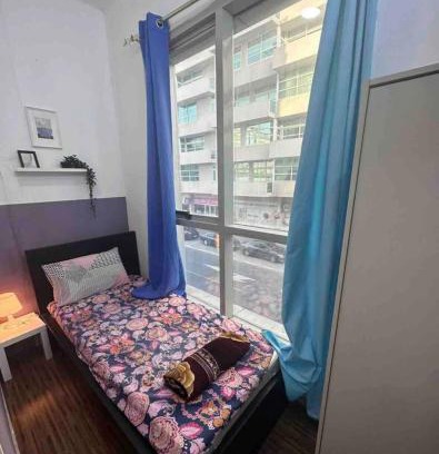 Al Barsha 1 House | Partition Room with window Near Mashreq Metro