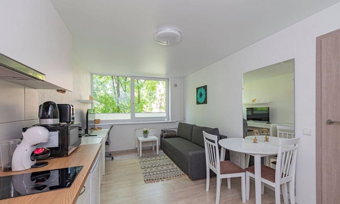 Kaunas Apartment | Partizanų studio ap 2 by Polo Apartments