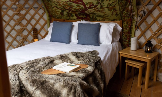 Pentrefelin House | Pass the Keys | Yurt from the Madding Crowd - Unique Glamping break