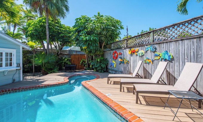Key West Historic District House | Passover Cottage | Private Pool & Ideal Key West Location