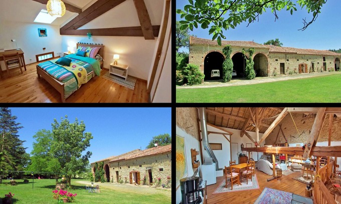 Calmont Bed & Breakfast | Pastel: furnished room between Toulouse and Carcassonne
