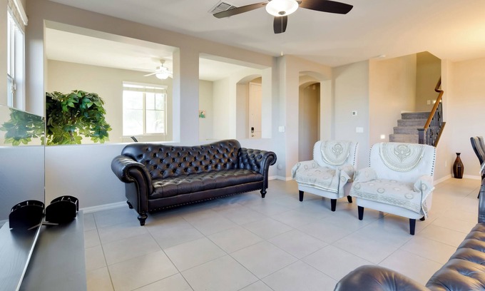 Gilbert House | Patio & Balcony: Spacious Gilbert Getaway!
