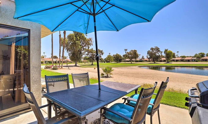 Palm Desert House | Patio, Grill + Resort Perks: Palm Desert Home