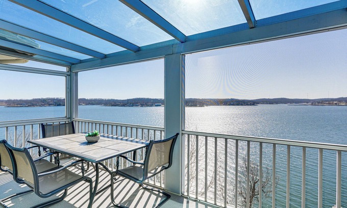Village of Four Seasons Condo | Patio, Views & Pools: Lake of the Ozarks Condo!