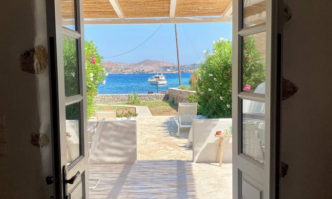 Patmos House | Patmos Beach Stone House. Slow Living on the beach.
