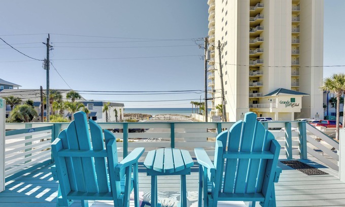 Bel Air Apartment | PCB Apt w/Balcony & Gulf Views: Walk to Beach