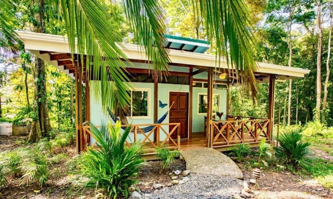 Cocles House | Peace Garden Spacious Bungalows- a walk to the beach