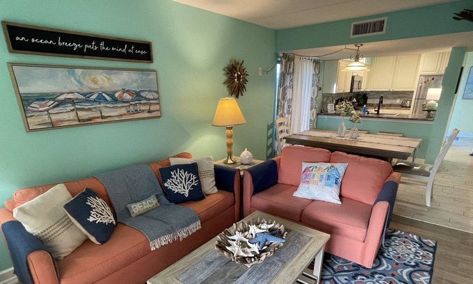 East End Condo | Peace of the Beach - Gulf View Bottom Floor Condo Unit F-1