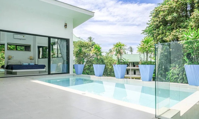 Maret Villa | Peaceful 2-bedroom villa in Lamai with private pool, jungle views, and modern amenities
