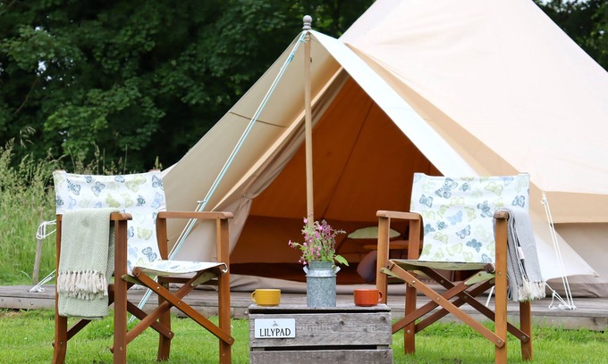 Swannington Cabin | Peaceful and hidden away in rural Norfolk, Lilypad sits amongst wild flowers