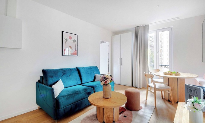 Clignancourt Apartment | Peaceful Apartment - 1BR/4P - Sacré Coeur