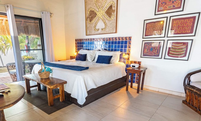 Isla Mujeres Cottage | Peaceful cottage on the beach,heated pool, tropical gardens and sunsets