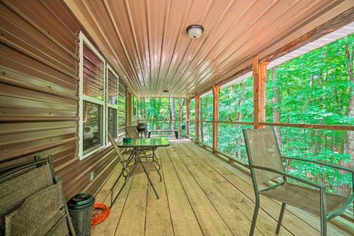 Chickamauga Lake House | Peaceful Decatur Cabin with Grill and Fire Pit!