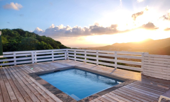 Le Marin Villa | Peaceful escape in Martinique: Villa with swimming pool and panoramic view
