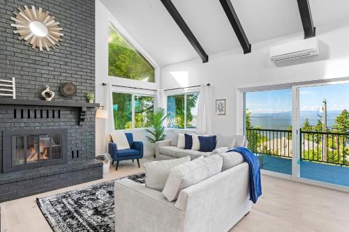 Camano Island Apartment | Peaceful Island Getaway, Port Susan views with BBQ & Playroom