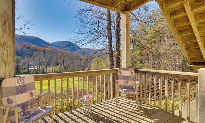 Lake Lure Cottage | Peaceful Lake Lure Cabin w/Fireplace!