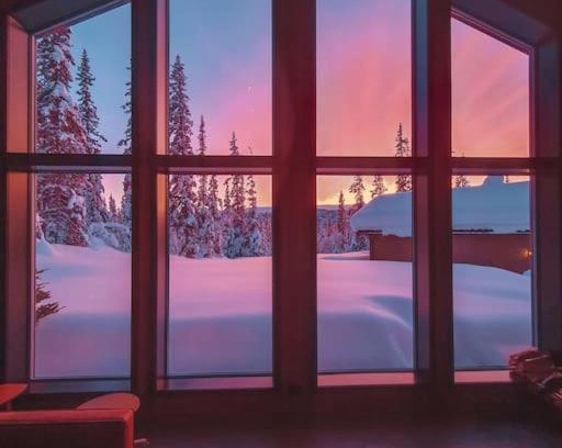 Oystre Slidre Ski Chalet | Peaceful Oasis. Panoramic forest- & mountain view. Sauna.