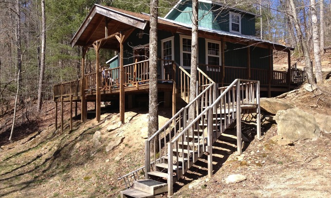 Hendersonville Cabin | Peaceful, private, perfect 3 acre oasis to unplug from it all or be close to all