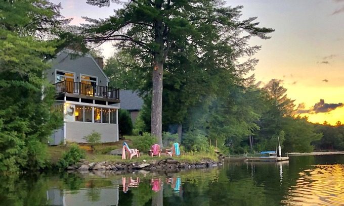 Sunapee Cottage | Peaceful, quiet lakeside cottage in Sunapee, 12 minutes from the skiing.