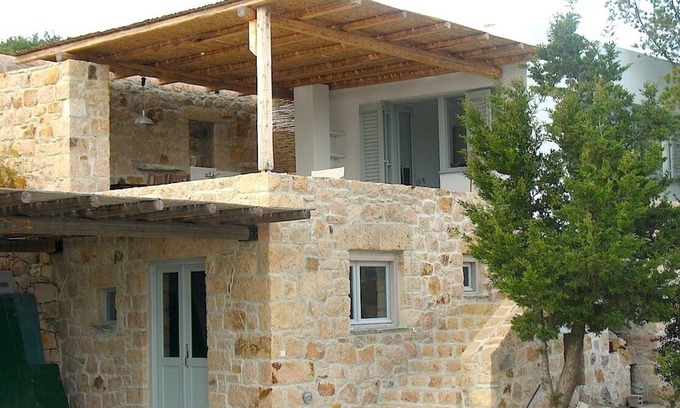 Patmos Apartment | Peaceful Quiet Patmos Studio With Breathtaking View