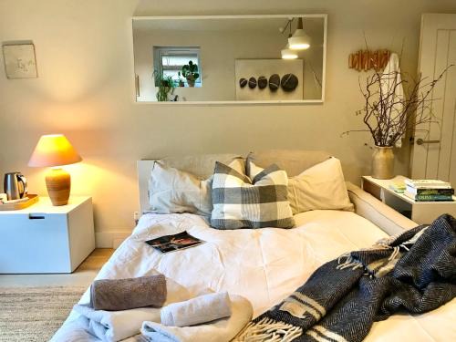 Falmouth Bed & Breakfast | Peaceful Scandi Garden room