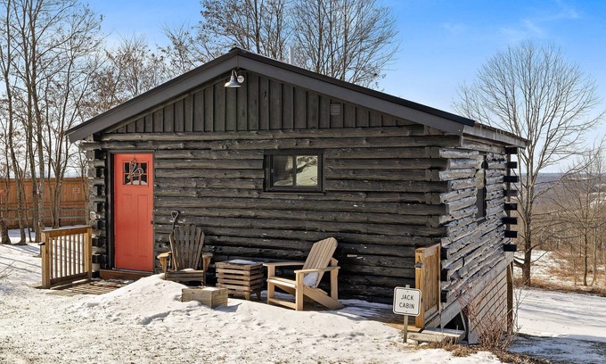 Thompson Cabin | Peaceful Summer Cabin for Families w/Hot Tub, Firepit, Mountain Views & Trails!